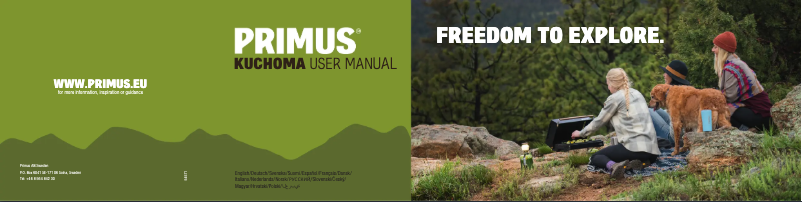 Page 1 of the manual User Manual Primus Kuchoma