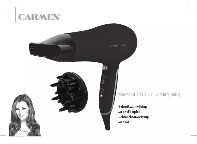 First page image of the manual for Salon Performance 2000