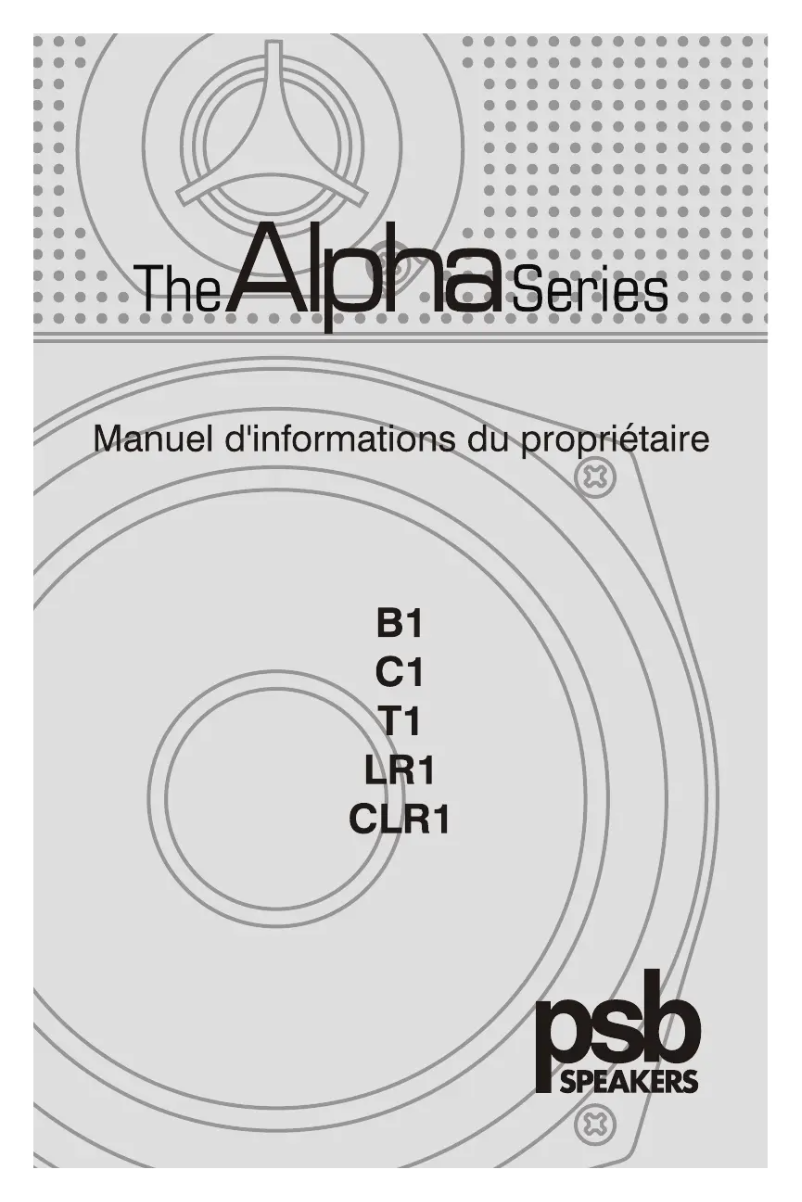 First page image of the manual for Alpha T20