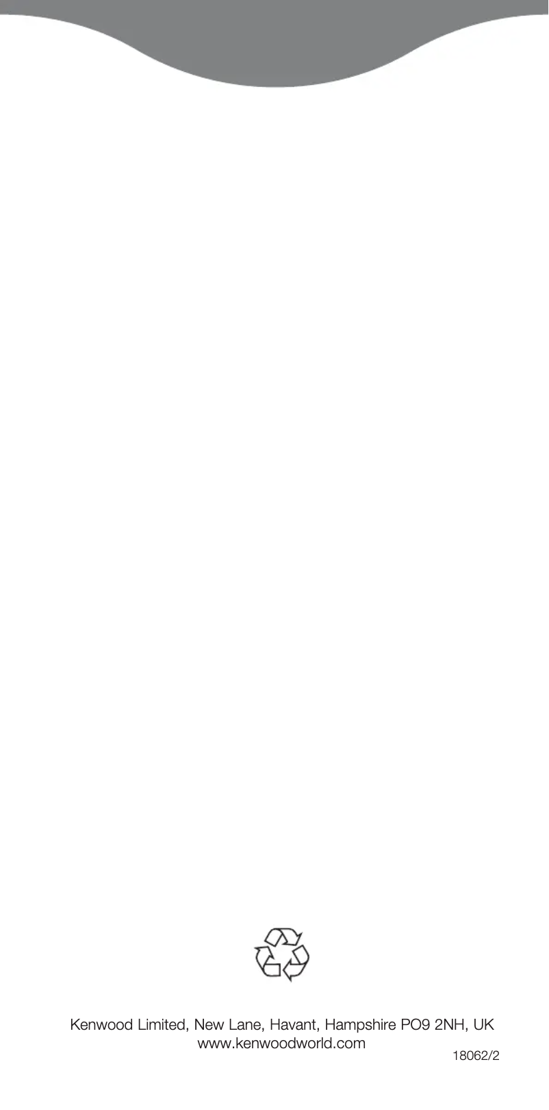 First page image of the manual for AT970