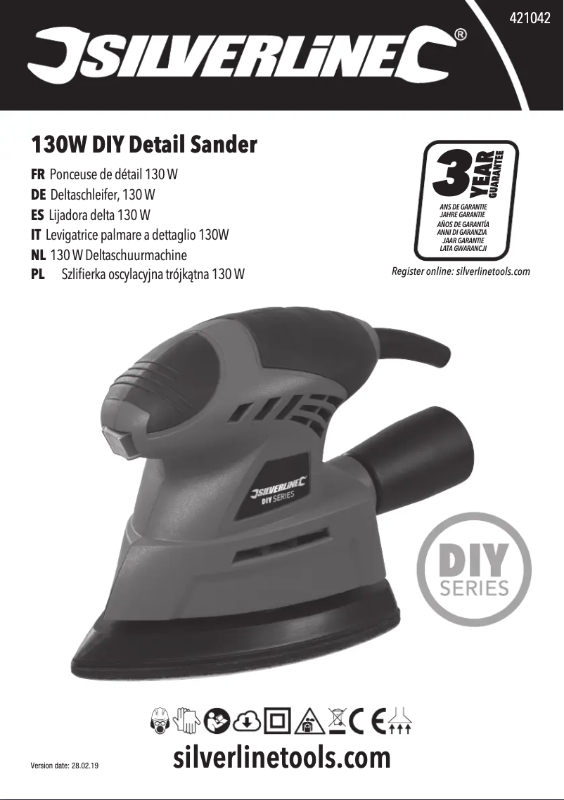 First page image of the manual for 421042