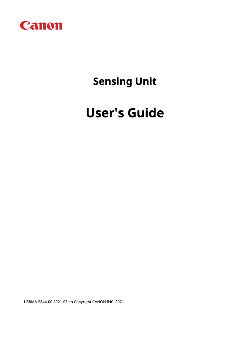 Page 1 of the manual User Manual Canon imagePRESS C10010VP