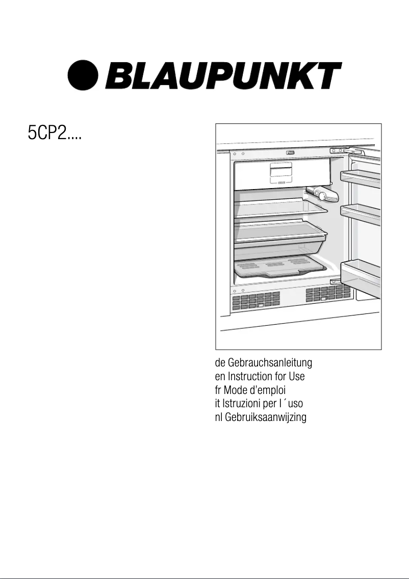 Image de la première page du manuel de l'appareil 5CP 21020