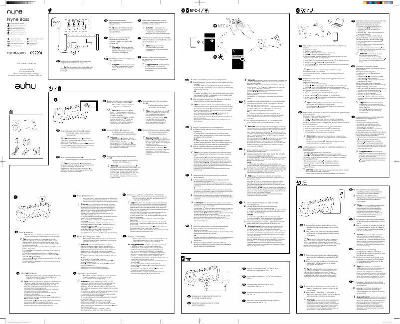First page image of the manual for Bass