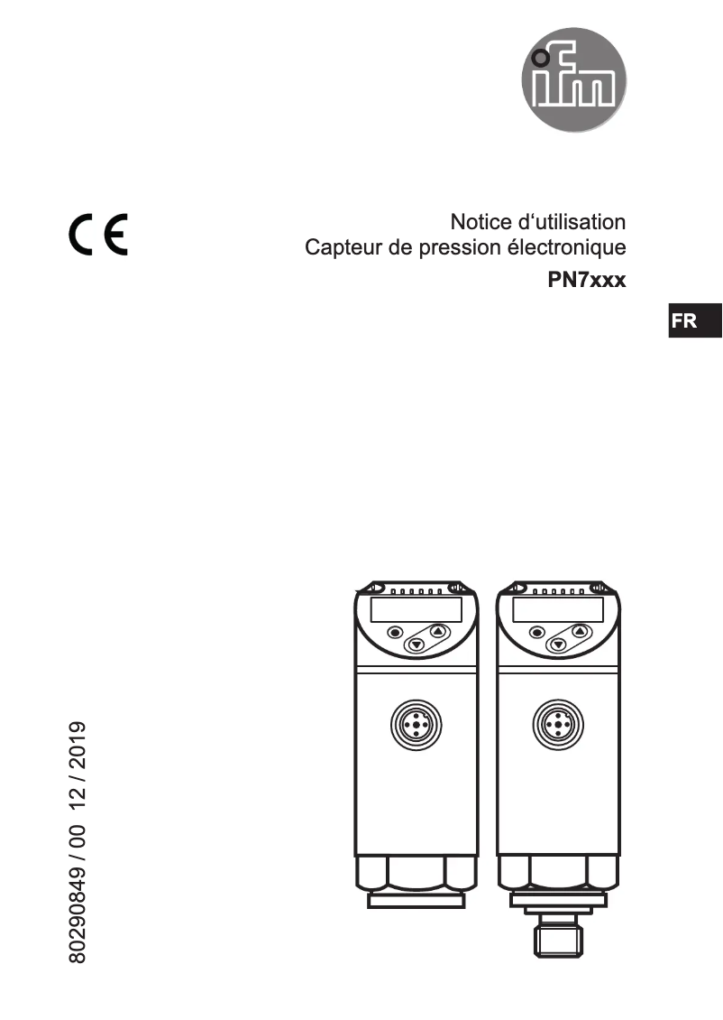 First page image of the manual for PN7592