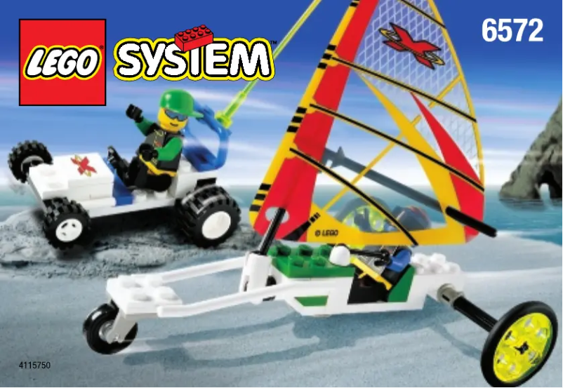 Page 1 of the manual User Manual Lego Sand Storming