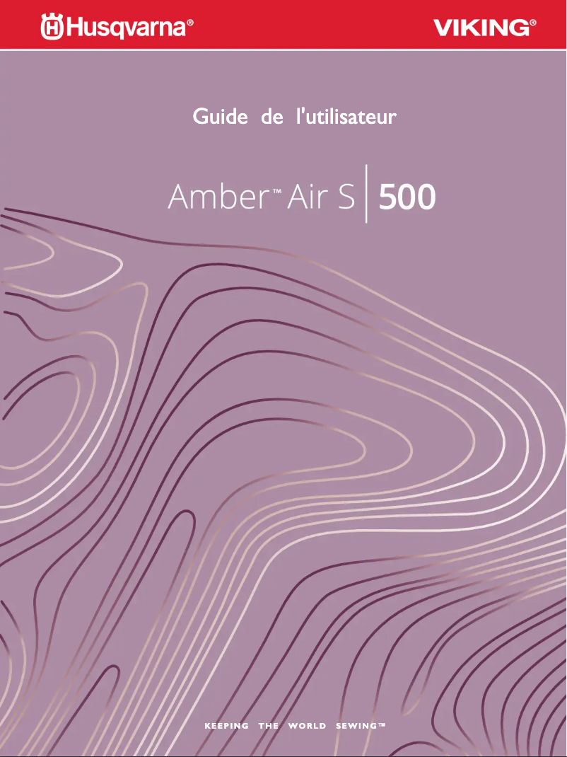 Image de la première page du manuel de l'appareil Amber Air S500