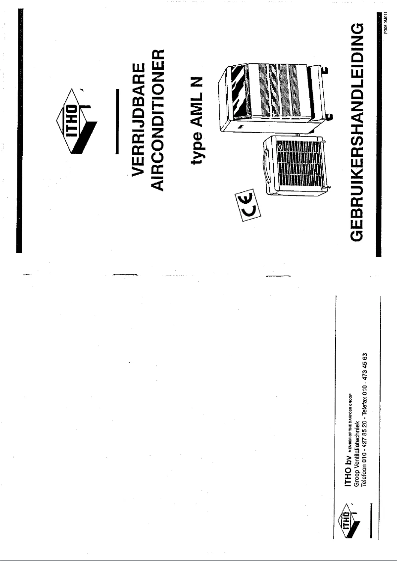 First page image of the manual for AML 245N
