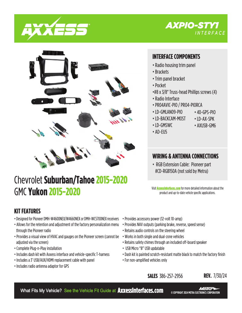 First page image of the manual for AXPIO-STY1