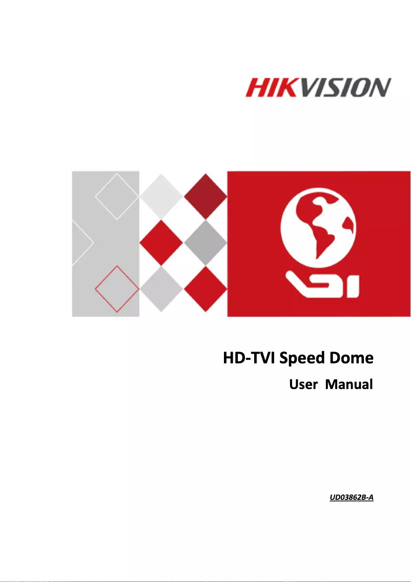 Page 1 of the manual User Manual Hikvision DS-2AE4215T-D3