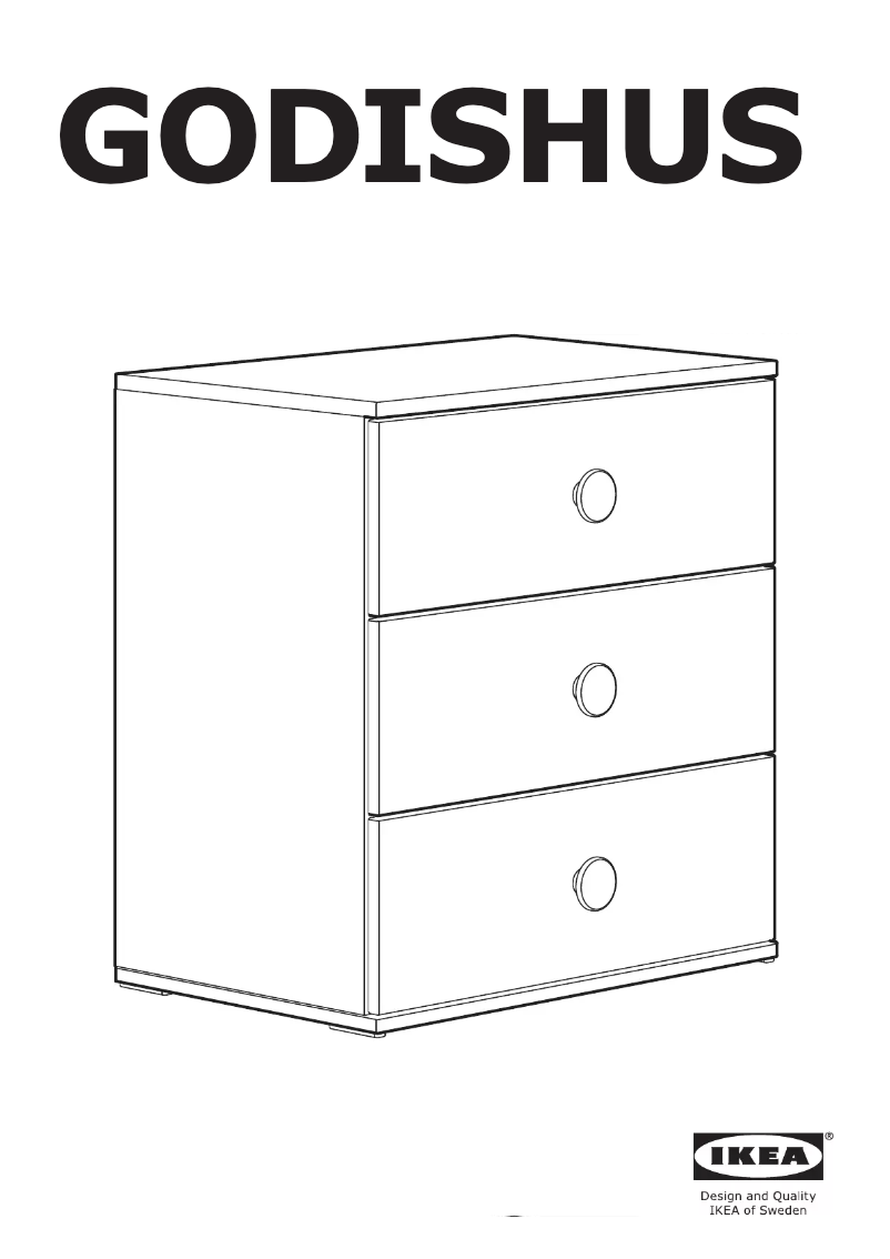 Page 1 of the manual Instructions / Assembly Ikea GODISHUS