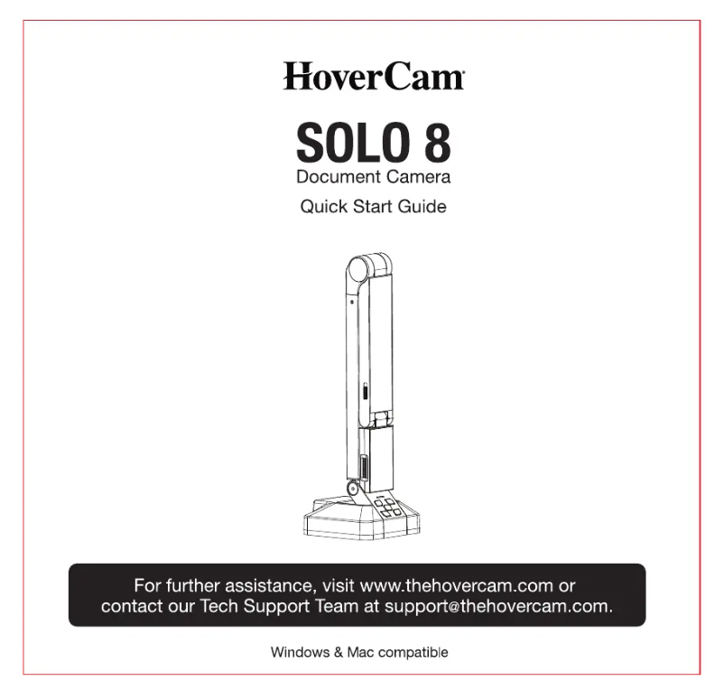 First page image of the manual for Solo 8