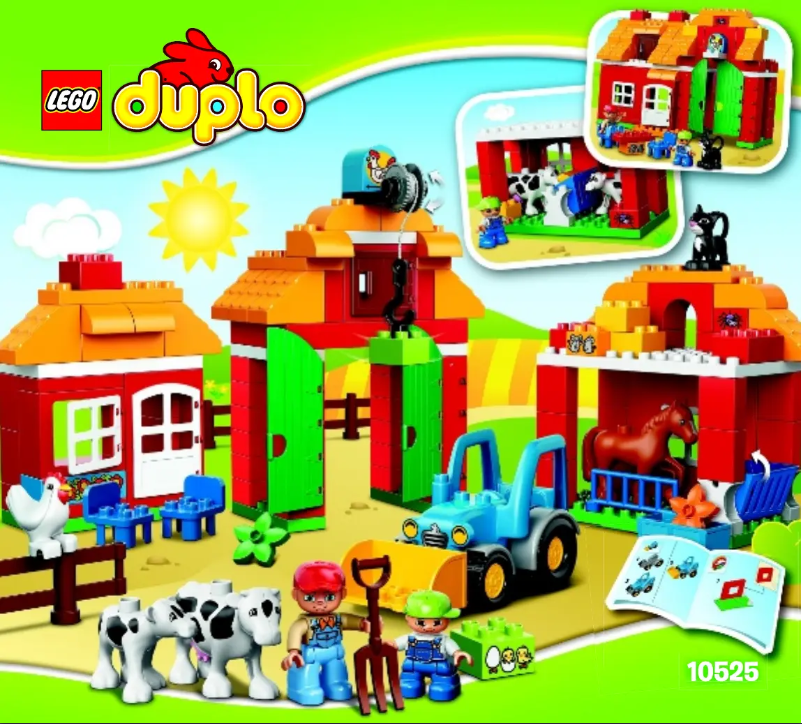 First page image of the manual for Duplo 10525