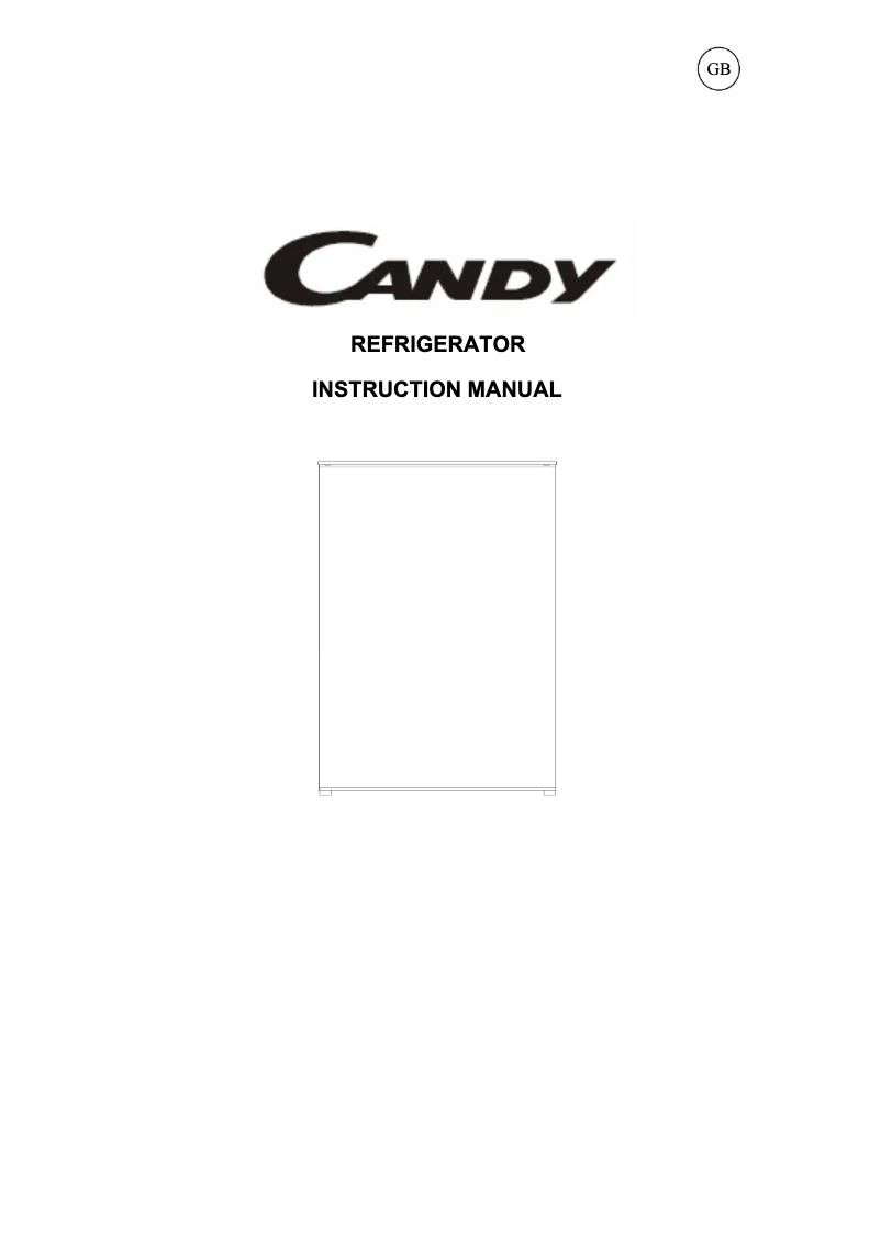 First page image of the manual for RBLP 170