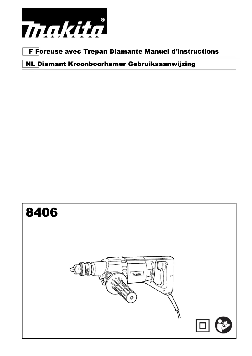 First page image of the manual for 8406