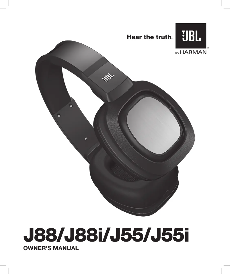 First page image of the manual for J55i