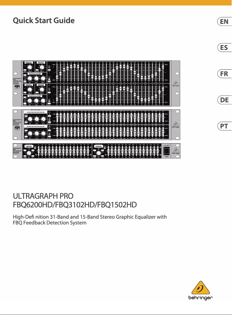 First page image of the manual for Ultragraph Pro FBQ6200HD