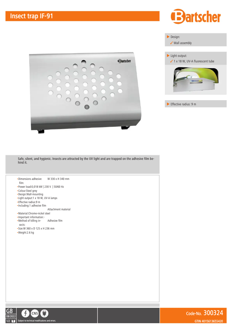 First page image of the manual for IF-91