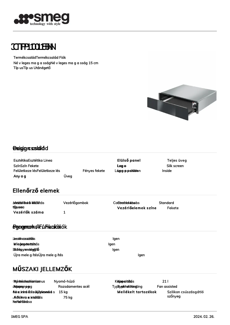 First page image of the manual for CTP1015N
