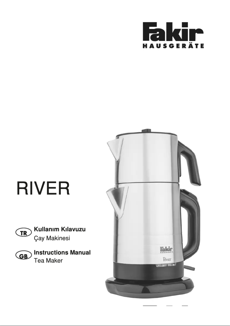 First page image of the manual for River