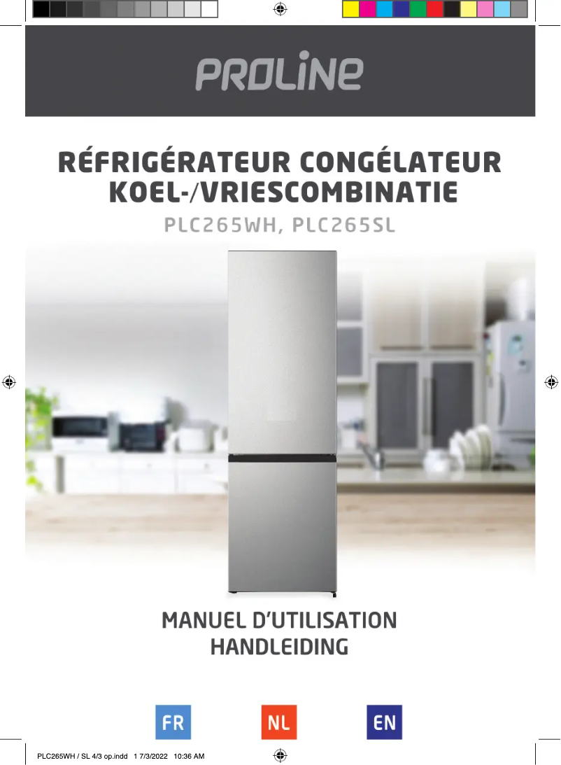 First page image of the manual for PLC265WH