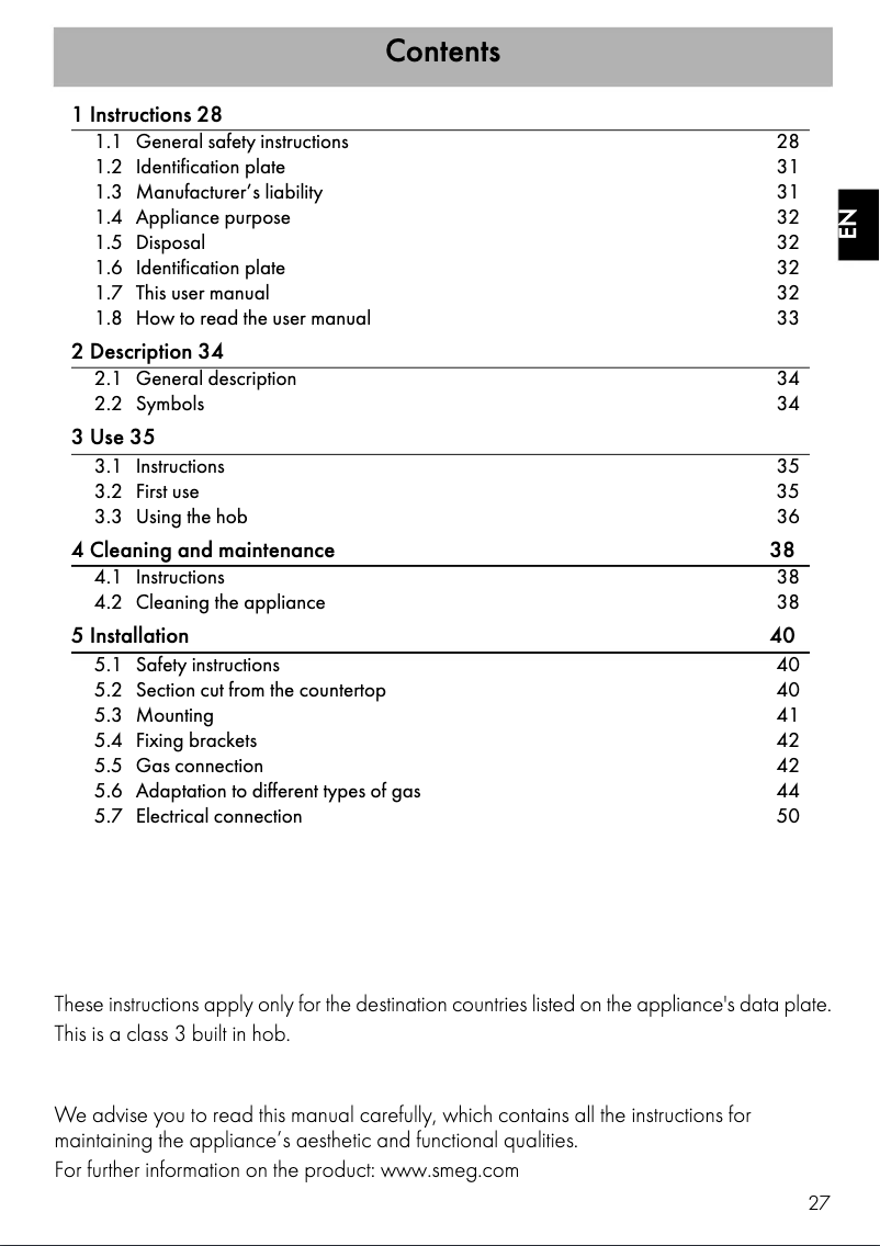 First page image of the manual for PV864PO