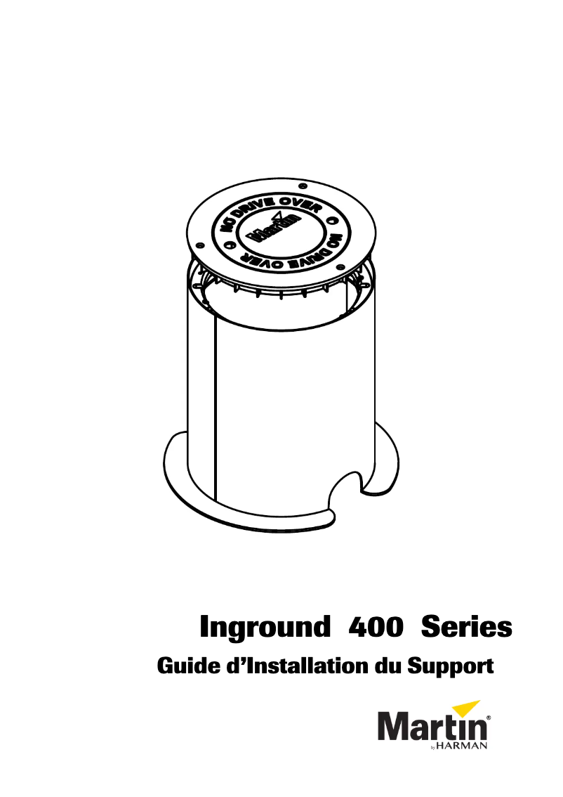 First page image of the manual for Exterior Inground 400 Series