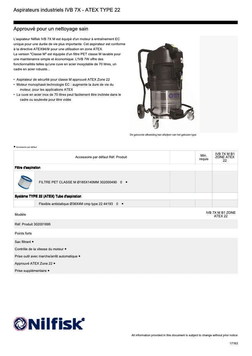 First page image of the manual for IVB 7-M B1
