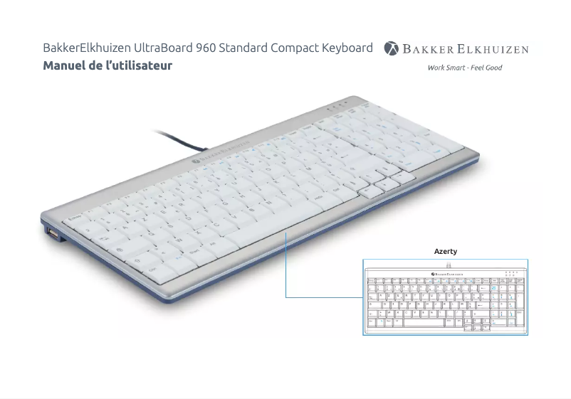 First page image of the manual for UltraBoard 960 Standard Compact