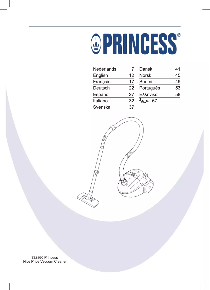 Page 1 of the manual User Manual Princess 332860 Nice Price