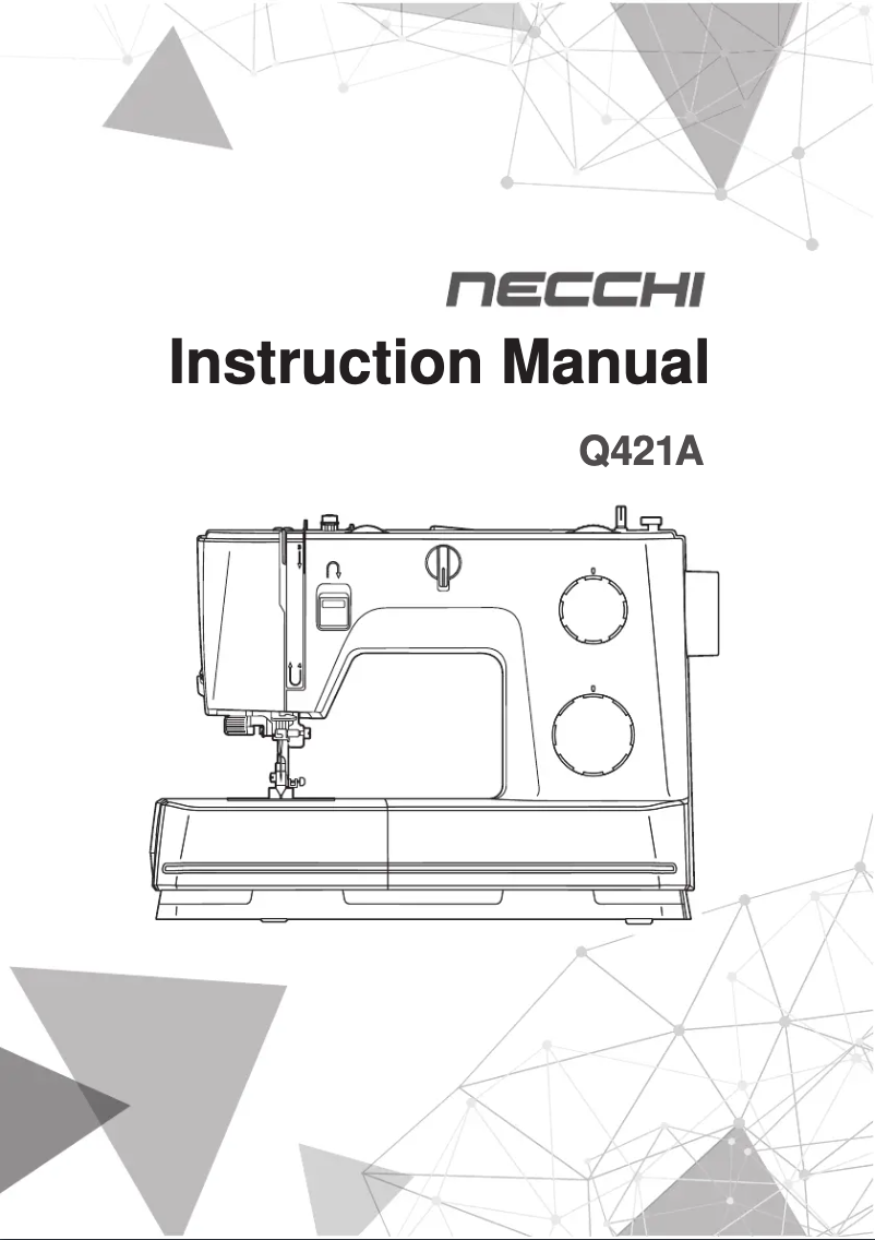 First page image of the manual for Q421A