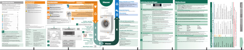 Page 1 of the manual User Manual Siemens WM14S741NL