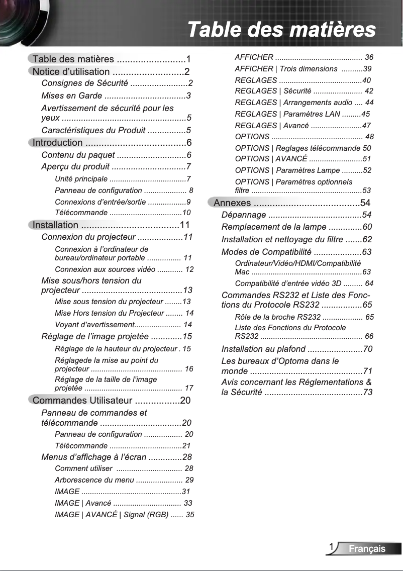First page image of the manual for W351