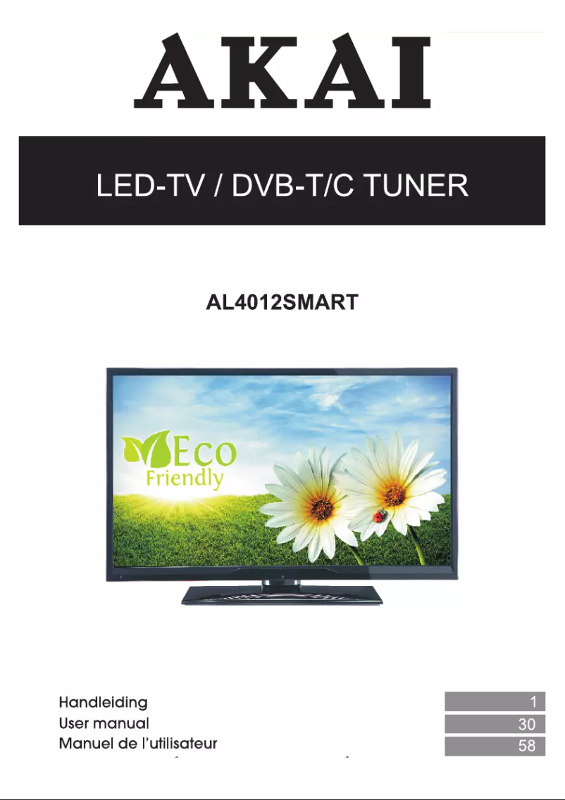 First page image of the manual for AL4012SMART