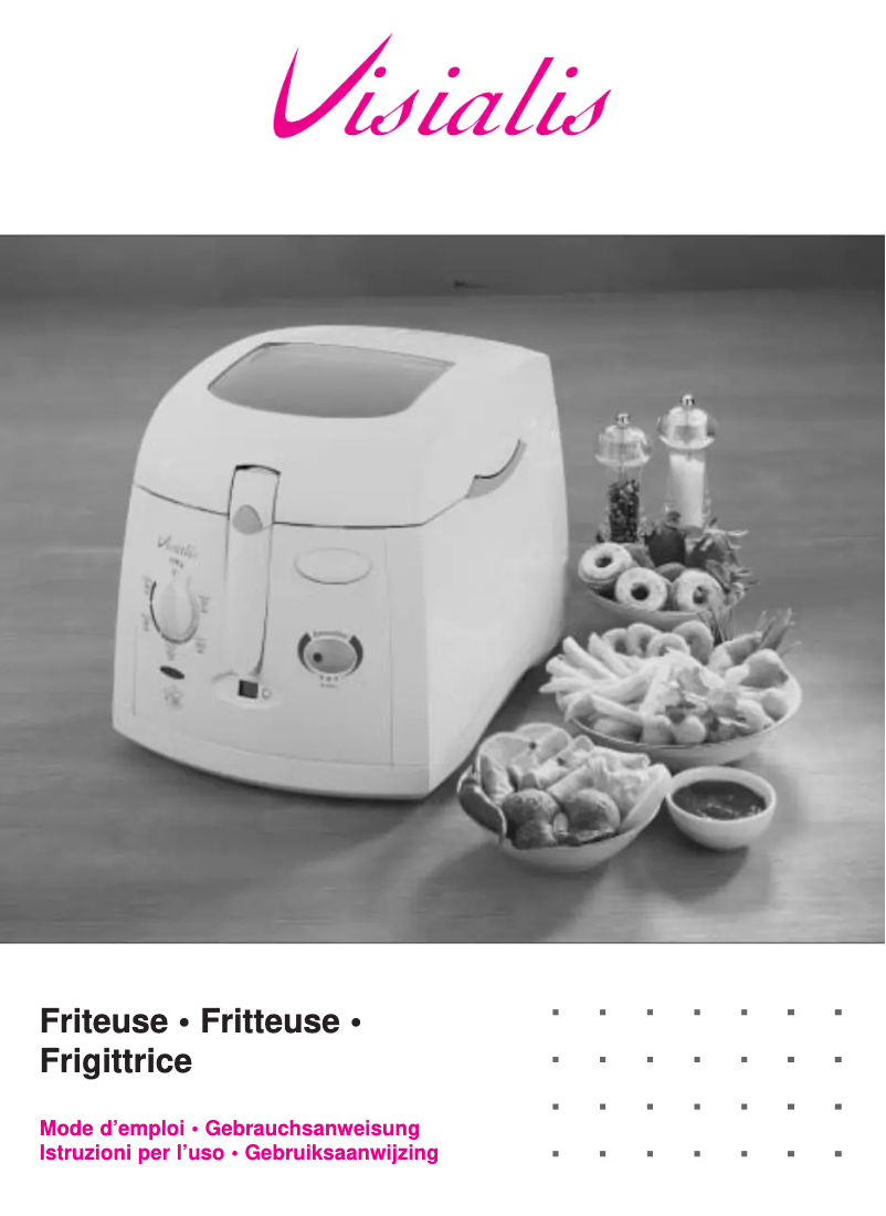 Page 1 of the manual User Manual Tefal 6172 Visialis