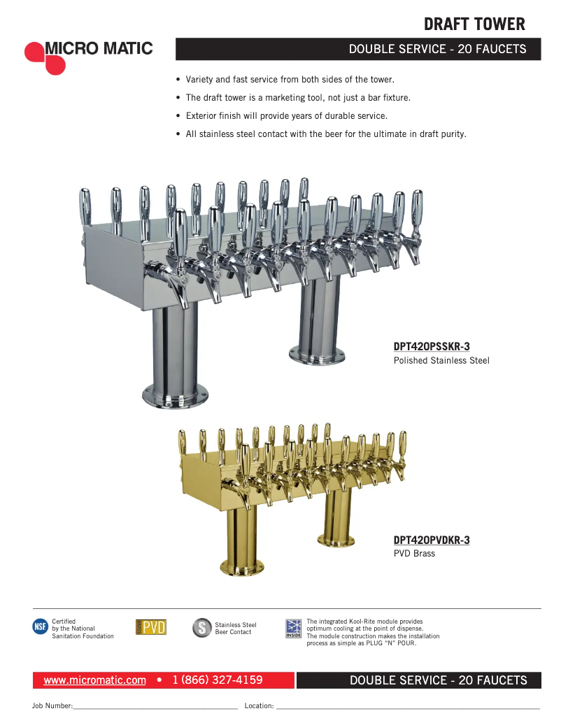 First page image of the manual for DPT420PSSKR-3