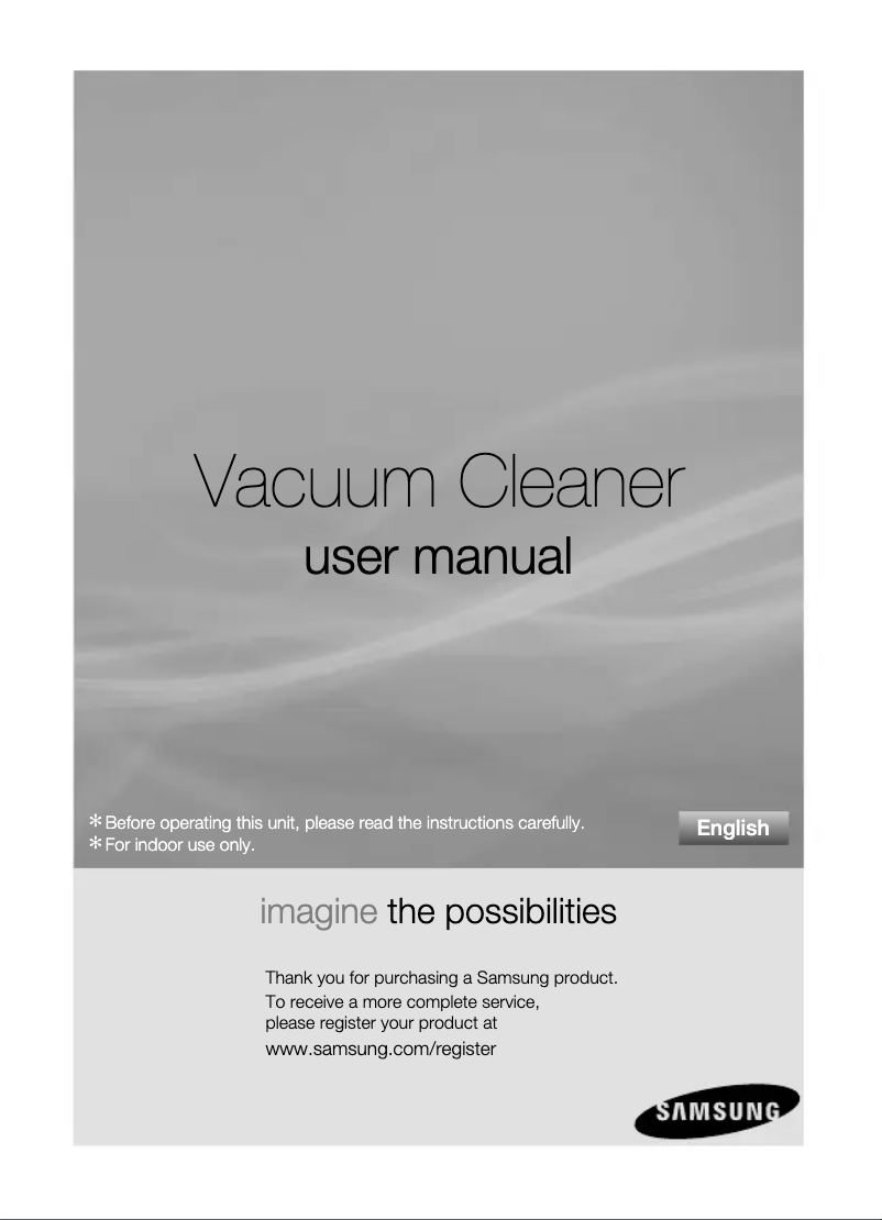 First page image of the manual for SC5240