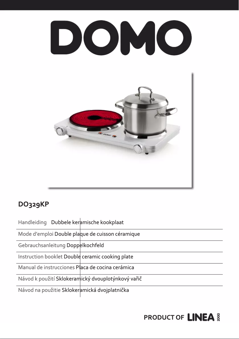 Page 1 of the manual User Manual Domo DO329KP