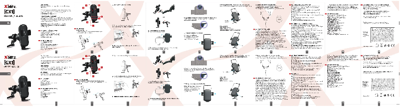 First page image of the manual for GX1