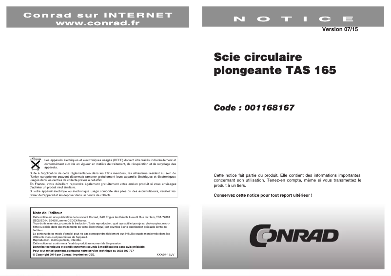 Page 1 of the manual User Manual Holzmann TAS165