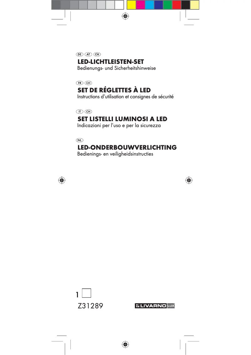 Page 1 of the manual User Manual Livarno Lux IAN 75902