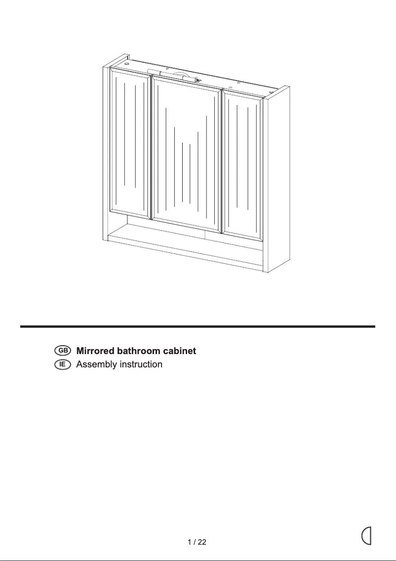 First page image of the manual for IAN 67109