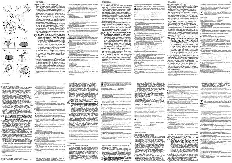Page 1 of the manual User Manual Solac SH7097