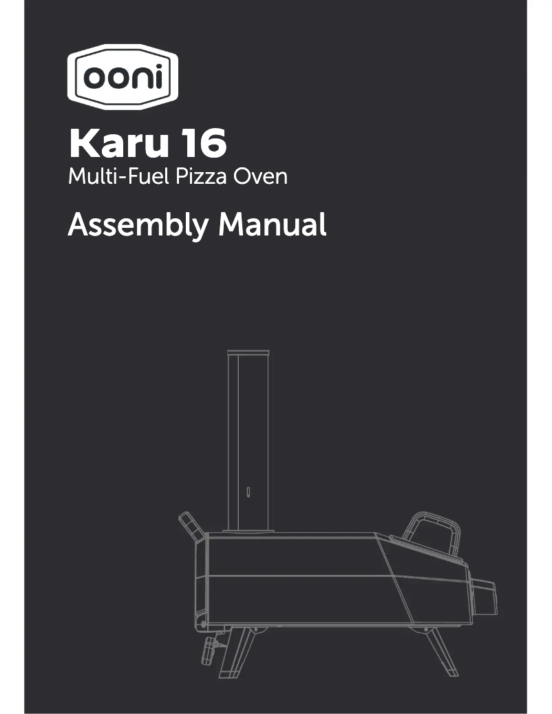 Page 1 of the manual User Manual Ooni Karu 16