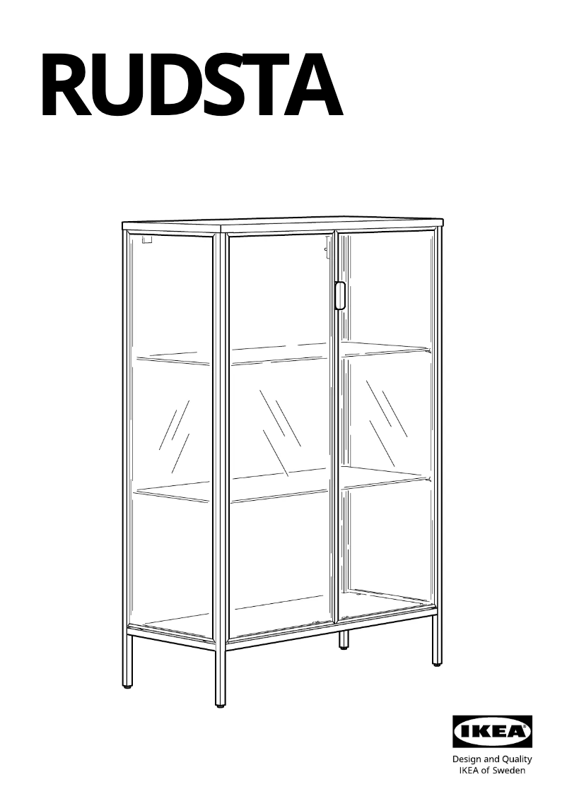 First page image of the manual for RUDSTA 304.501.38