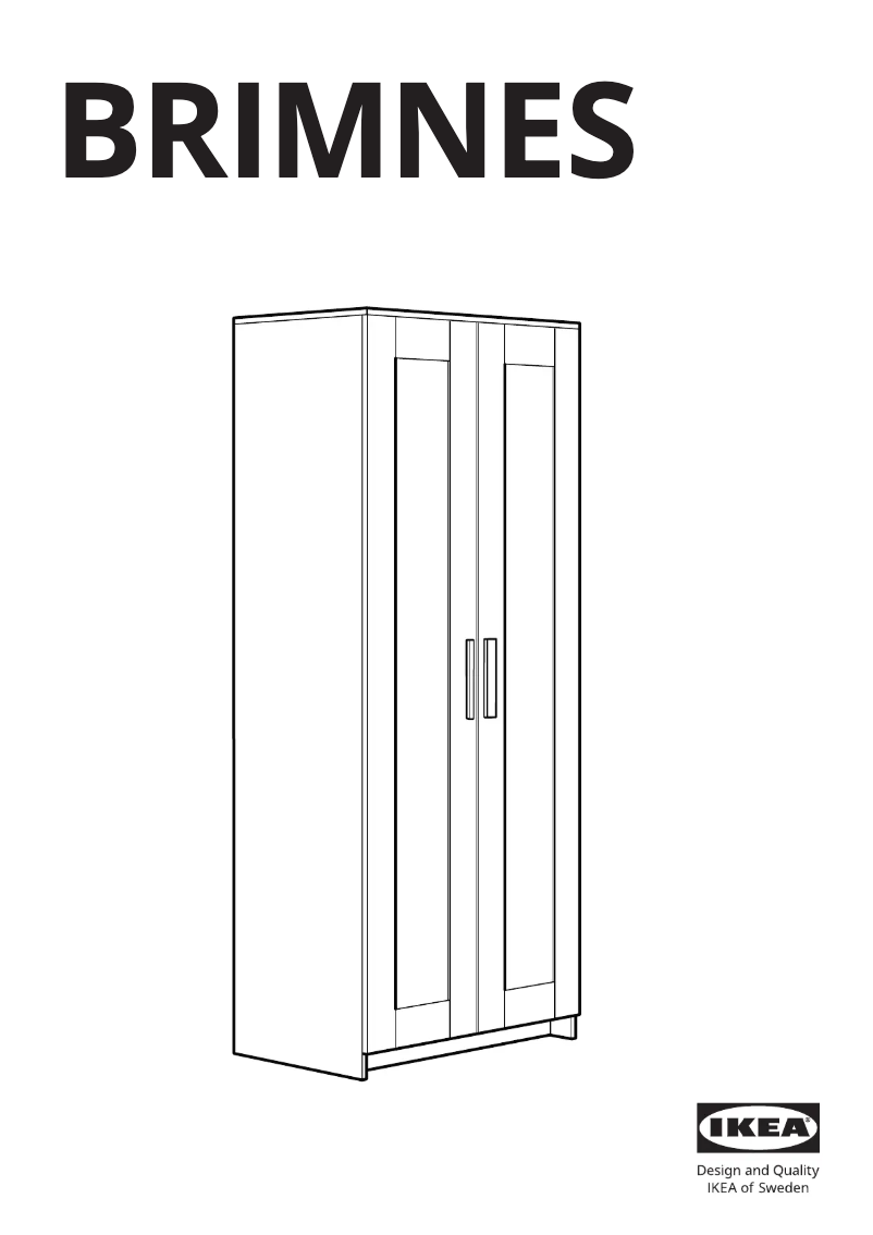 First page image of the manual for BRIMNES 804.004.76