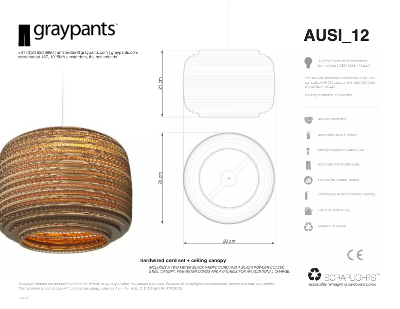 First page image of the manual for Ausi