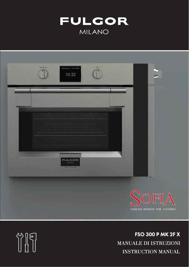 First page image of the manual for FSO 300 P MK 2F X