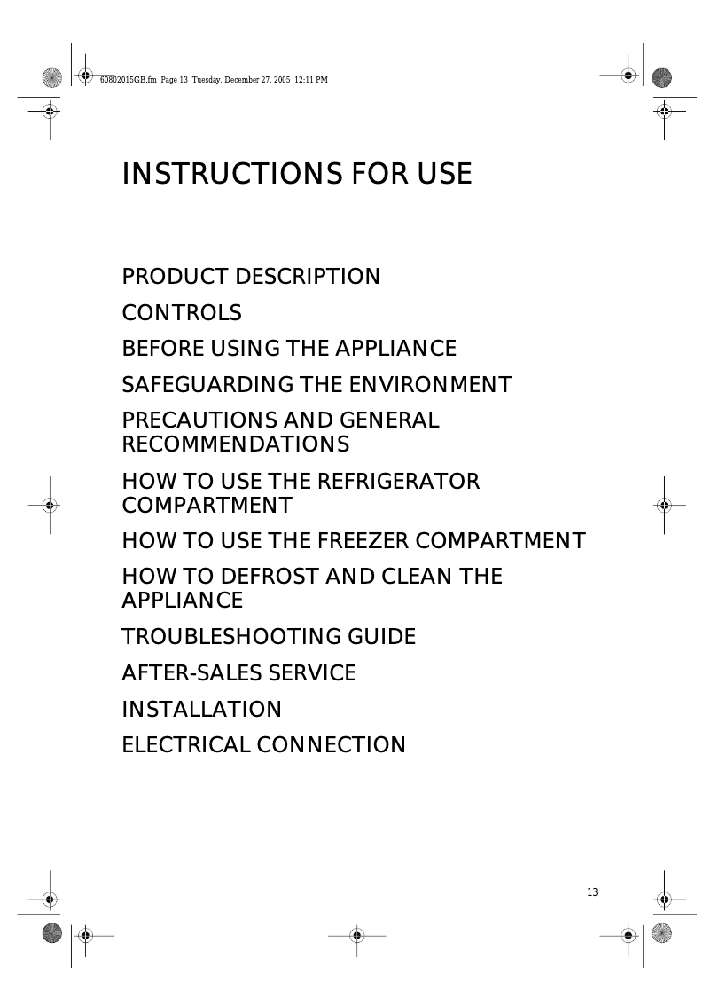 Page 1 of the manual User Manual Prima LPR164