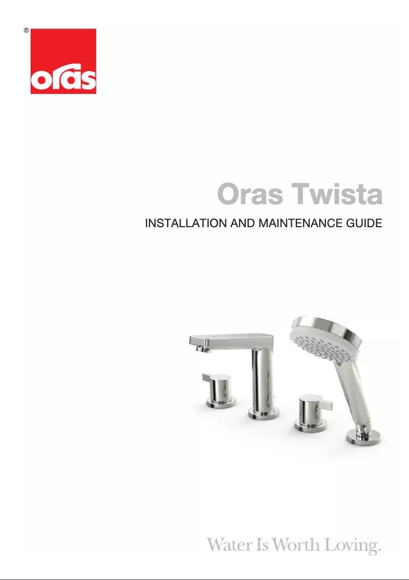 First page image of the manual for Twista 3842